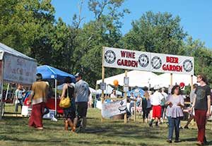 fair beer garden