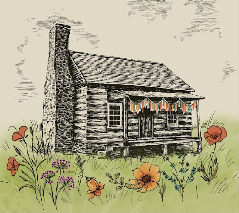 55th Bluemont Fair poster winner: Snickersville Academy 200th Anniversary by Addie Moore