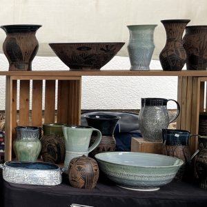 Monkeytown Pottery at the Bluemont Fair