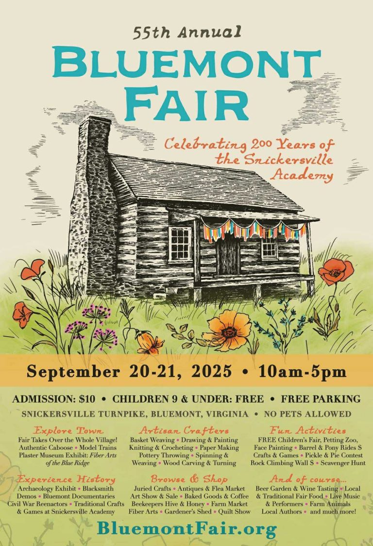 2025 Bluemont Fair Poster