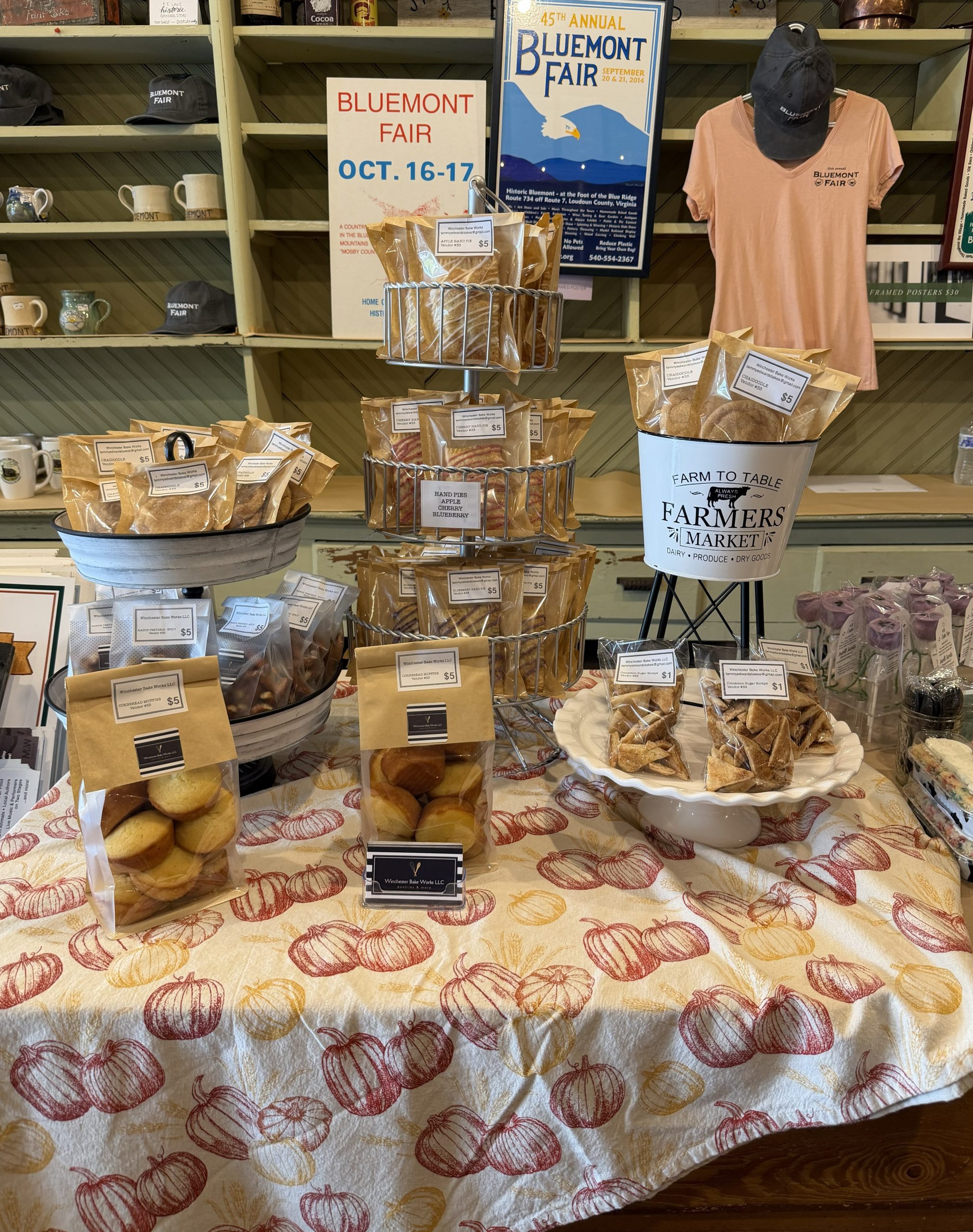 Bluemont Fair Bake Sale